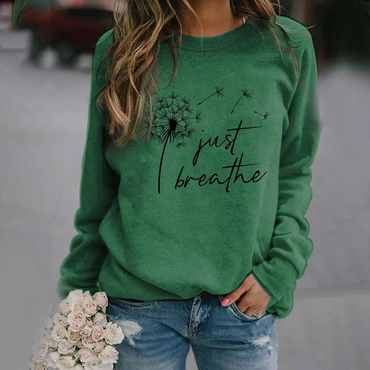 Stylish Sweatshirt for Women - Elodie-Green-S-State of Style
