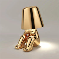 Stylish Table Lamp - LumiSerene-Plundering Gold-State of Style