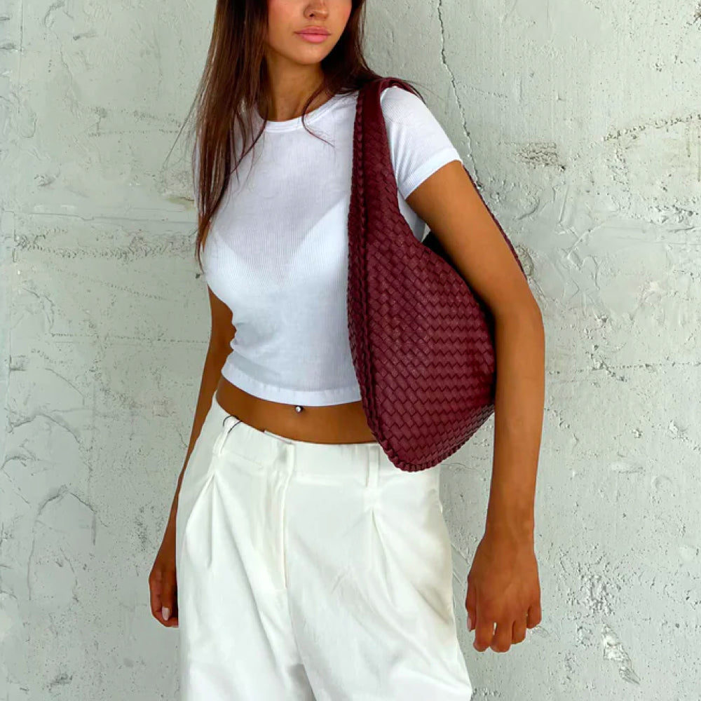 Stylish Tote Bag for Women - Elise-Red-State of Style