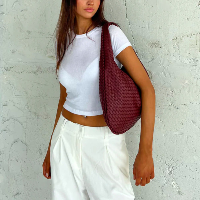 Stylish Tote Bag for Women - Elise-Red-State of Style