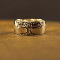 Stylish Tree of Life Ring - Lina-Gold-49mm-State of Style