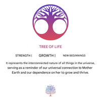 Stylish Tree of Life Stainless Steel Women's Ring - Elina-51mm-Tree of Life-State of Style