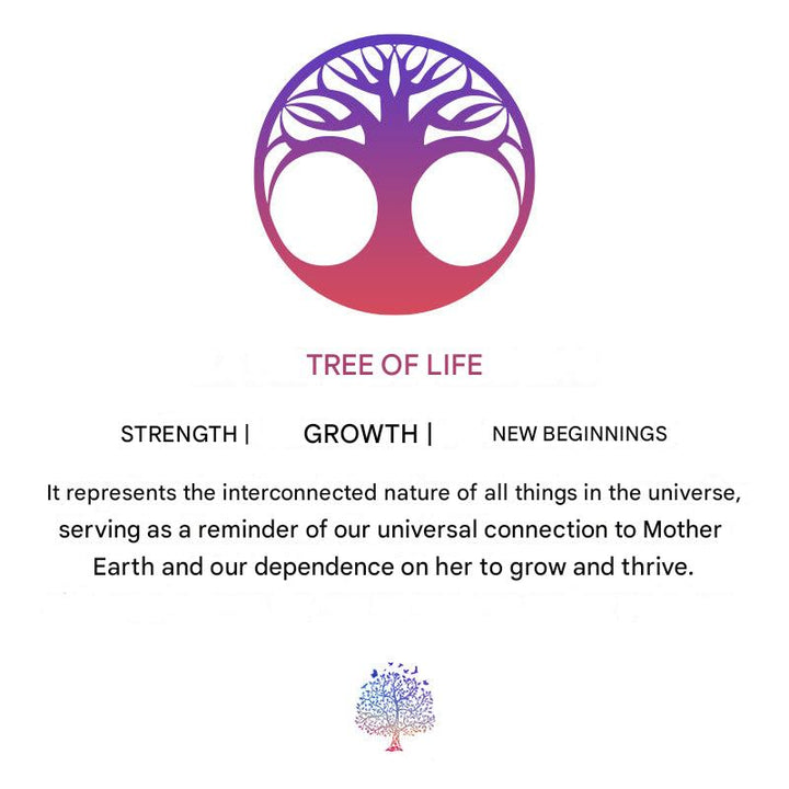 Stylish Tree of Life Stainless Steel Women's Ring - Elina-51mm-Tree of Life-State of Style
