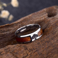 Stylish Tree of Life Stainless Steel Women's Ring - Elina-51mm-Tree of Life-State of Style