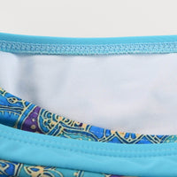 Stylish two-piece women's bikini – Perfect for the beach and sun-Marble Blue-S-State of Style