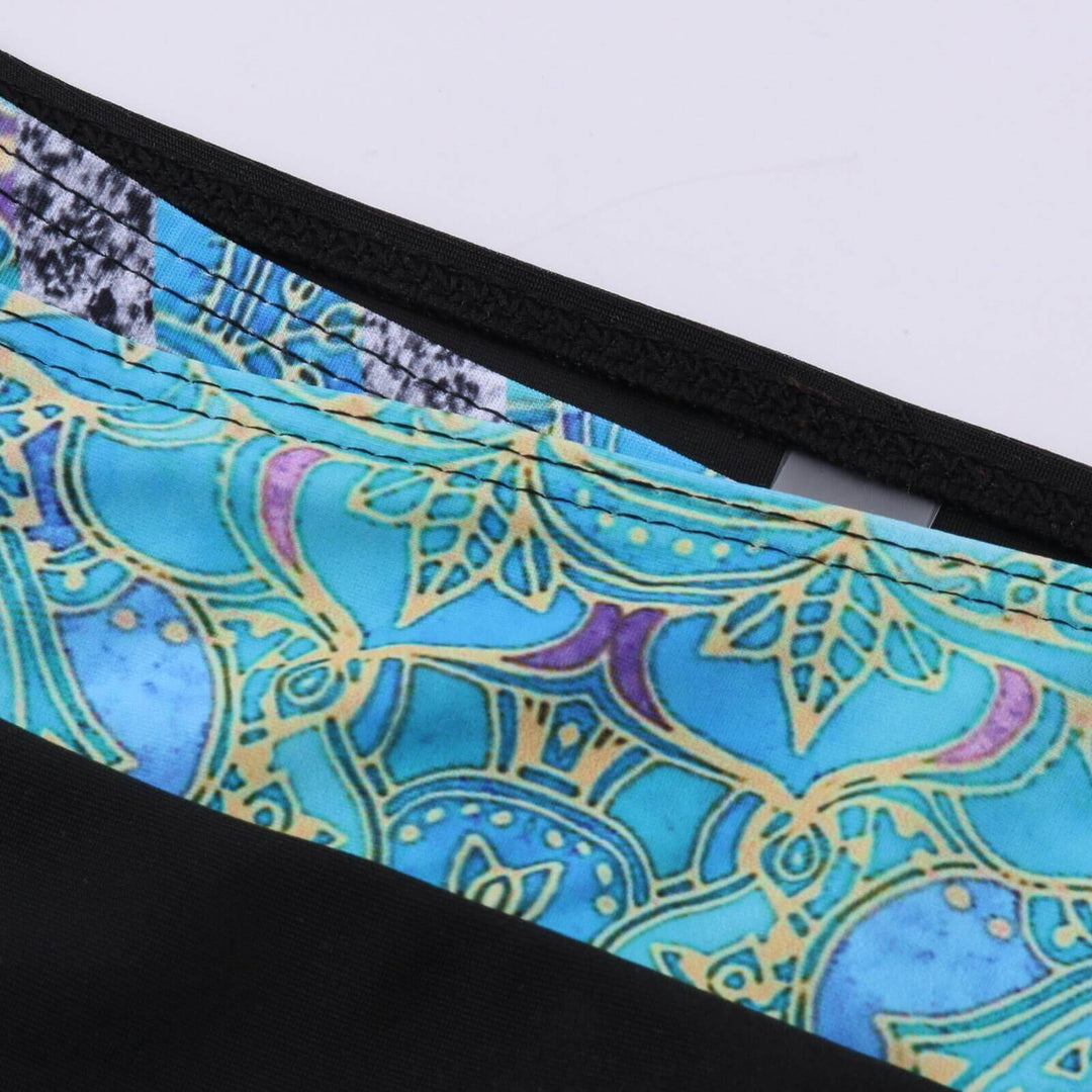 Stylish two-piece women's bikini – Perfect for the beach and sun-Marble Blue-S-State of Style