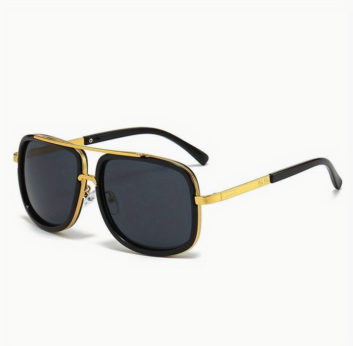 Stylish unisex sunglasses with an elegant finish – SunEdge Flair-Black-State of Style
