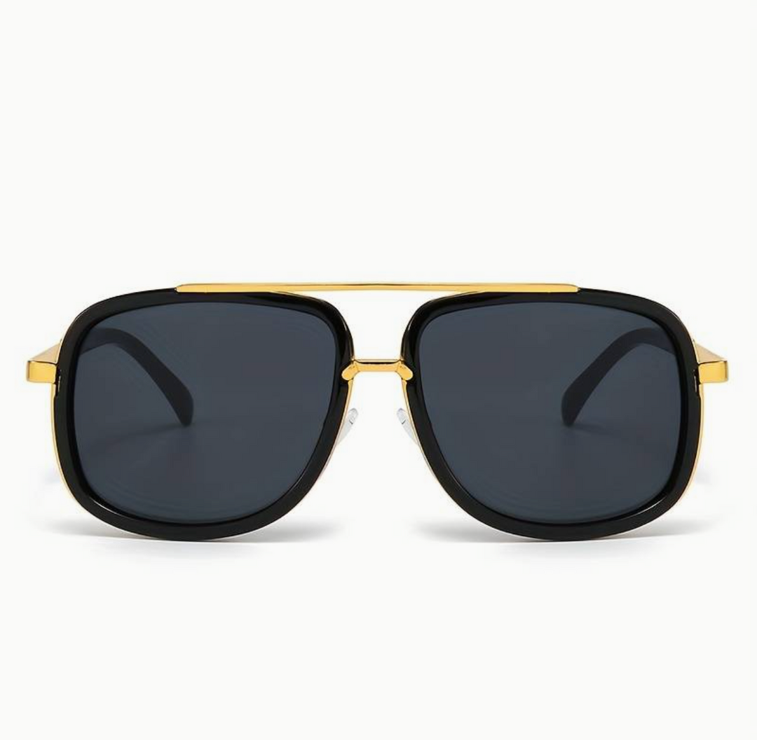 Stylish unisex sunglasses with an elegant finish – SunEdge Flair-Brown-State of Style