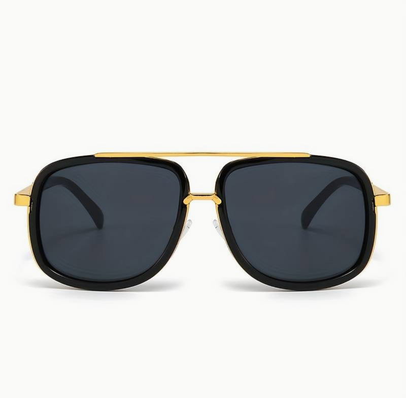 Stylish unisex sunglasses with an elegant finish – SunEdge Flair-Brown-State of Style