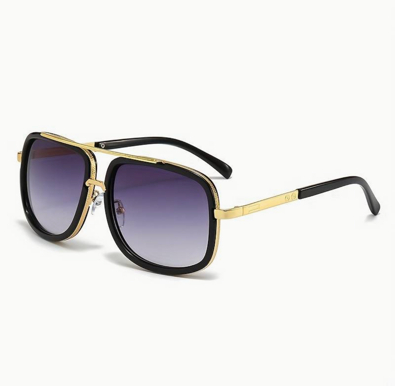 Stylish unisex sunglasses with an elegant finish – SunEdge Flair-Purple-State of Style