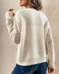 Stylish V-Neck Sweater - Selena-Green-S-State of Style
