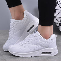 Stylish Vegan Leather Women’s Sneakers - Valencia-White-5-State of Style