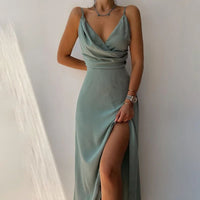 Stylish Versatile Adeline Midi Dress-Green-S-State of Style