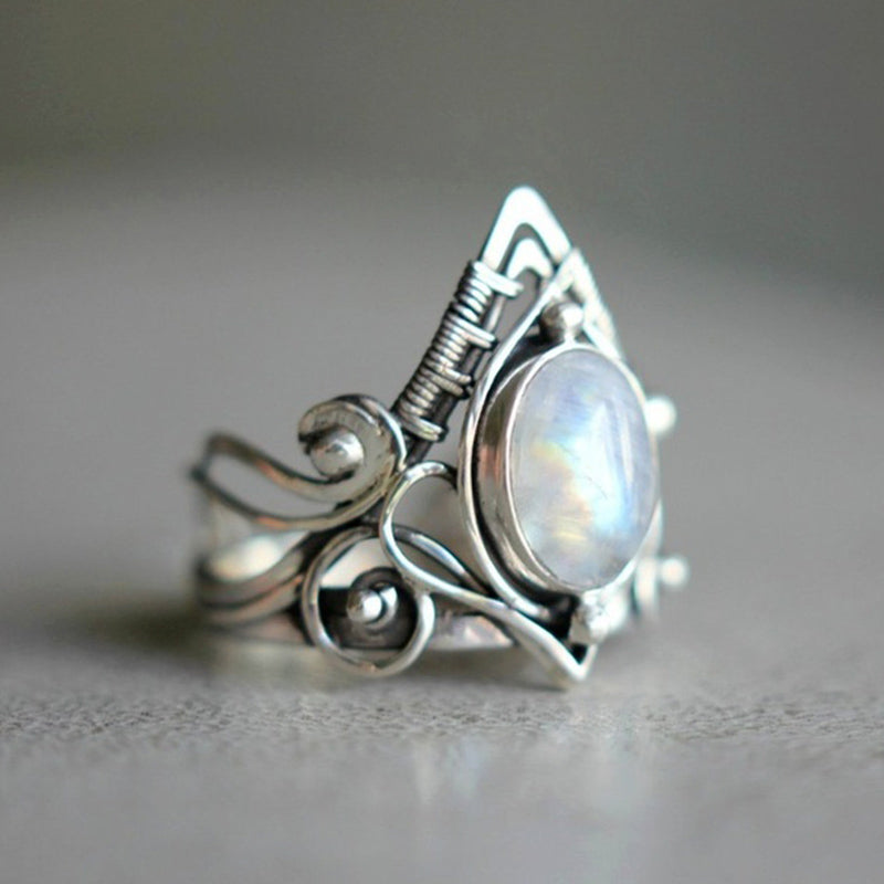 Stylish Vintage Moonstone Ring - Clara-51mm-State of Style