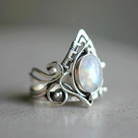 Stylish Vintage Moonstone Ring - Clara-51mm-State of Style
