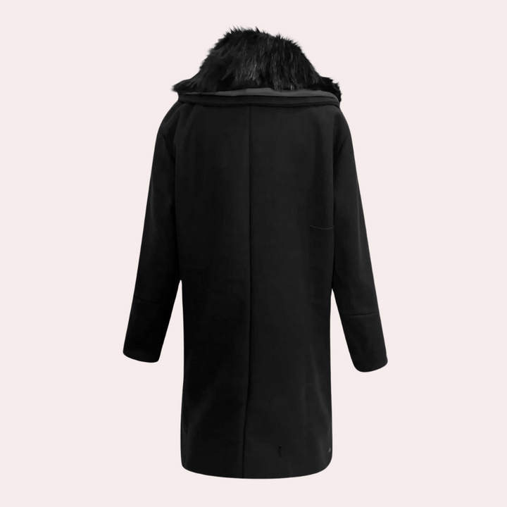 Stylish Warm Black Winter Jacket for Men - Vincenzo-S-State of Style