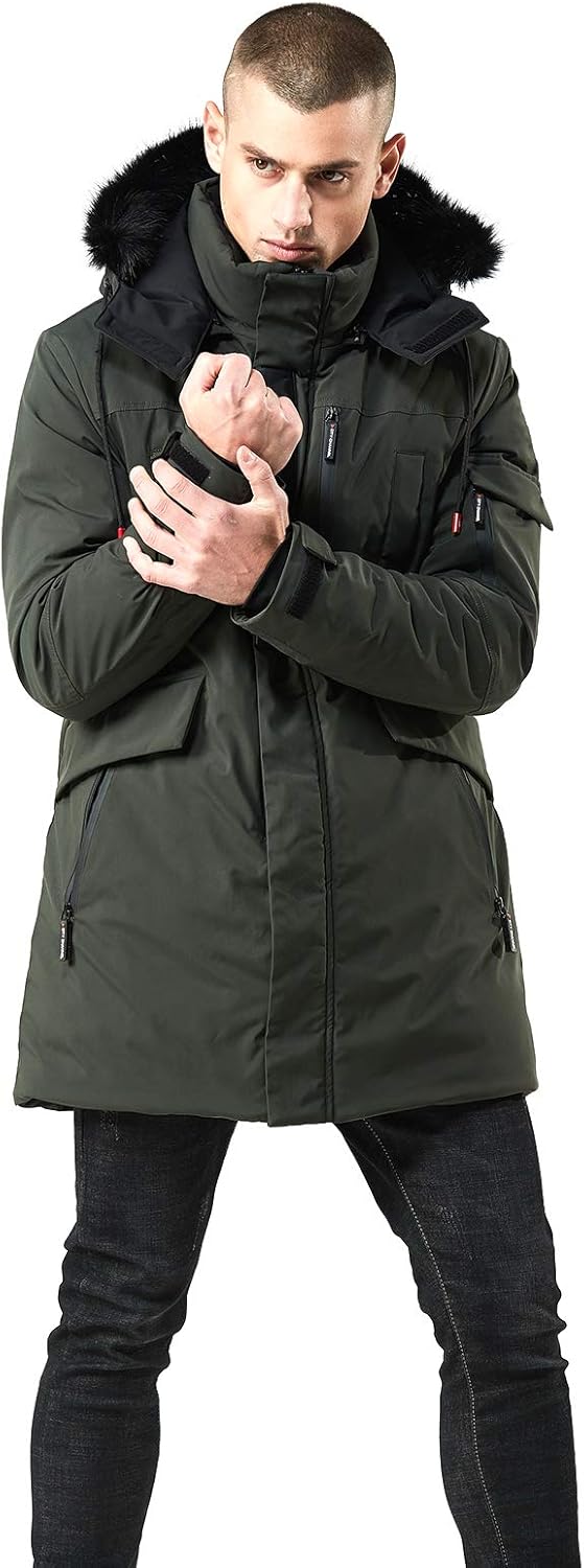 Stylish Warm Winter Coat - Jacky-Green-S-State of Style