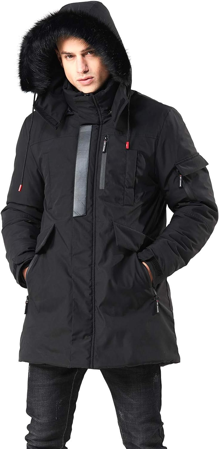 Stylish Warm Winter Jacket - Jacky-Black-S-State of Style