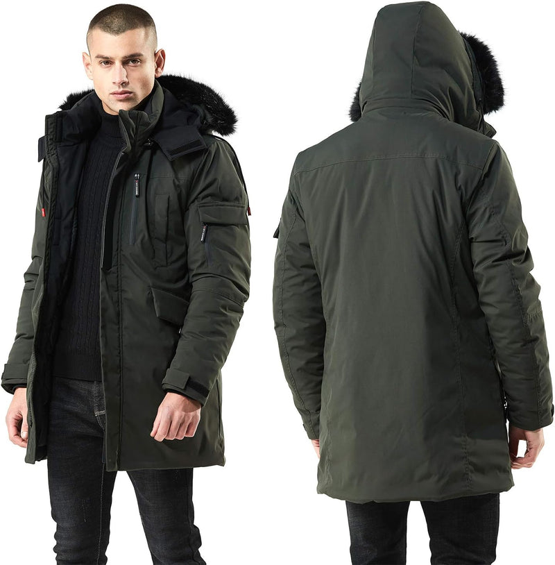 Stylish Warm Winter Jacket - Jacky-Green-S-State of Style