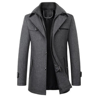 Stylish Waterproof Winter Jacket - Dario-Grey-S-State of Style