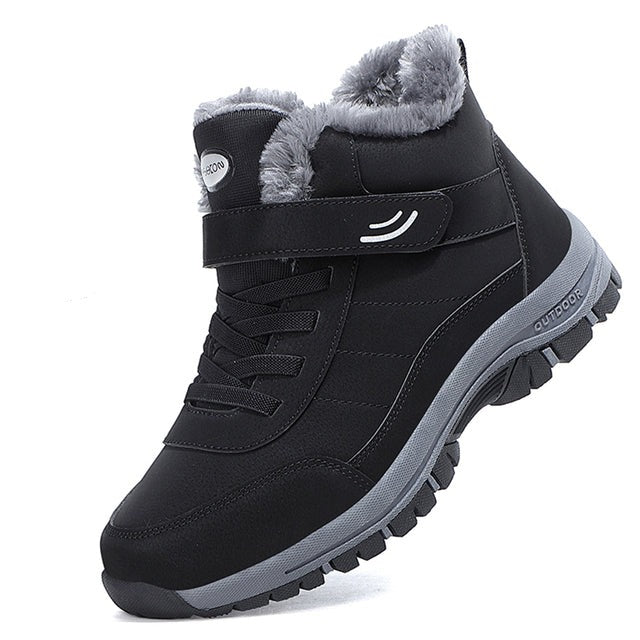 Stylish Waterproof Winter Sneakers - Avery-Black-4 - Women-State of Style
