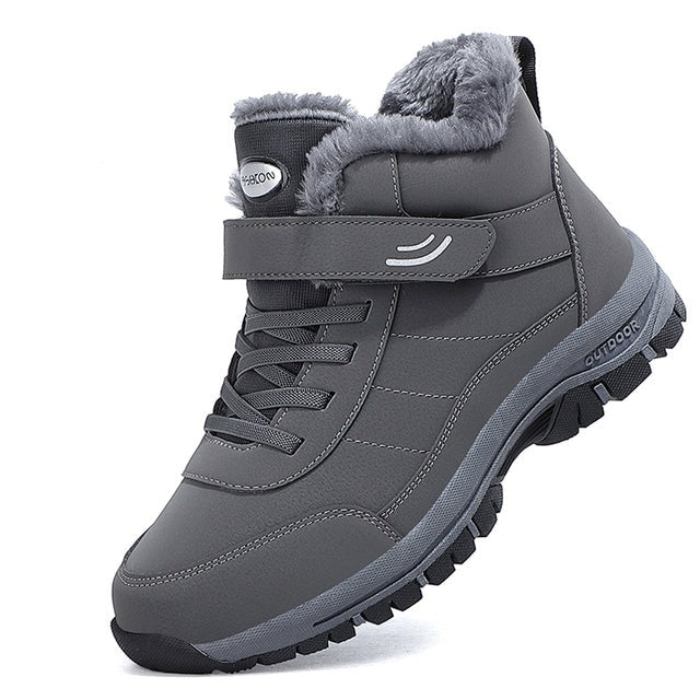 Stylish Waterproof Winter Sneakers - Avery-Grey-4 - Women-State of Style