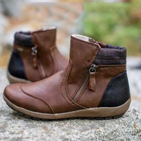 Stylish Waterproof Women's Boots - Isabeau-Brown-3-State of Style