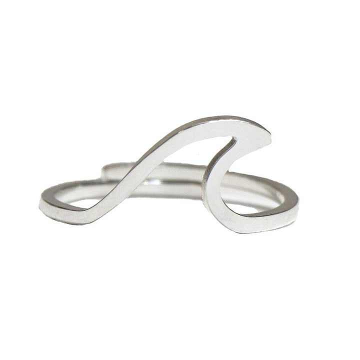 Stylish Wavy Ring - Mila-Silver-State of Style