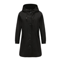 Stylish Windproof Trench Coat - Livia-Black-S-State of Style