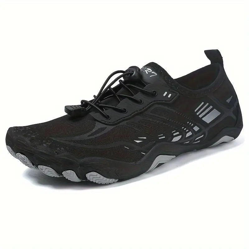 Stylish Women’s Barefoot Sneakers - BreezeStep-Black-4-State of Style