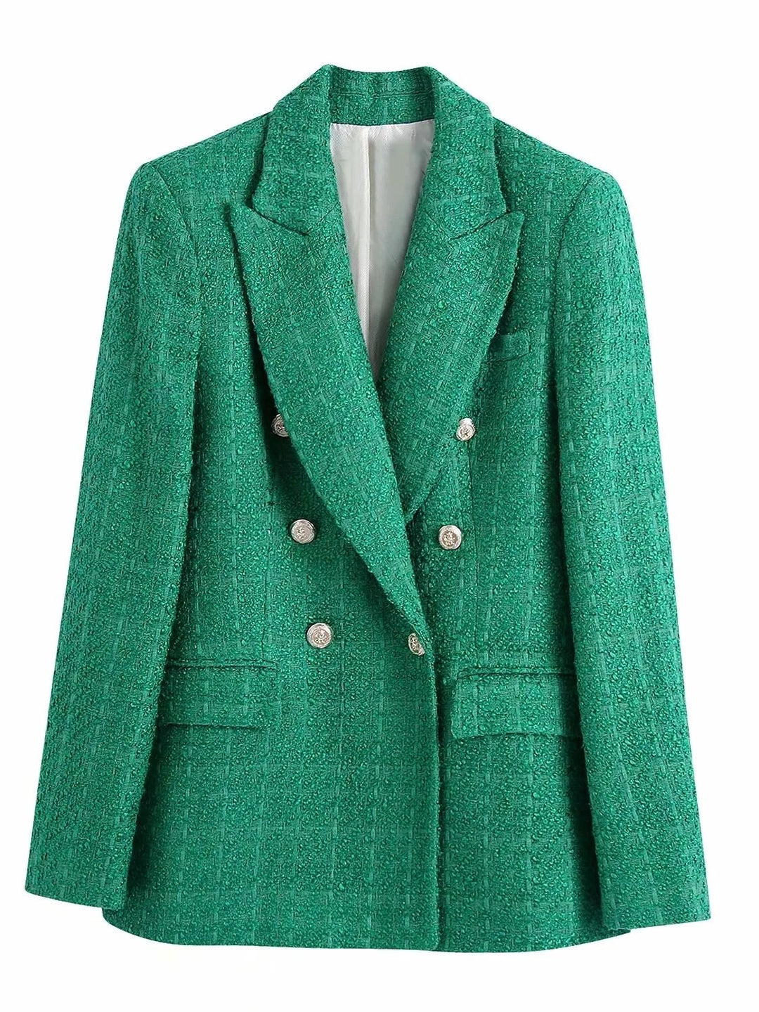 Stylish Women's Blazer | Femke's Jacket-Green-XS-State of Style