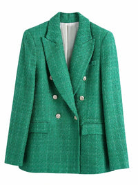 Stylish Women's Blazer | Femke's Jacket-Green-XS-State of Style