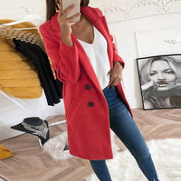 Stylish Women's Coat - Mila-Red-S-State of Style