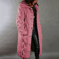 STYLISH WOMEN'S COAT WITH MODERN DESIGN-Pink-S-State of Style