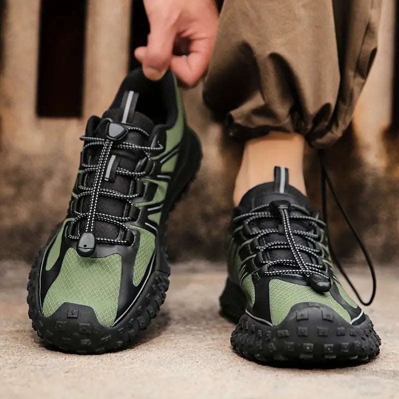 Stylish Women's Hiking Boots - PeakChic-Black-6.5-State of Style