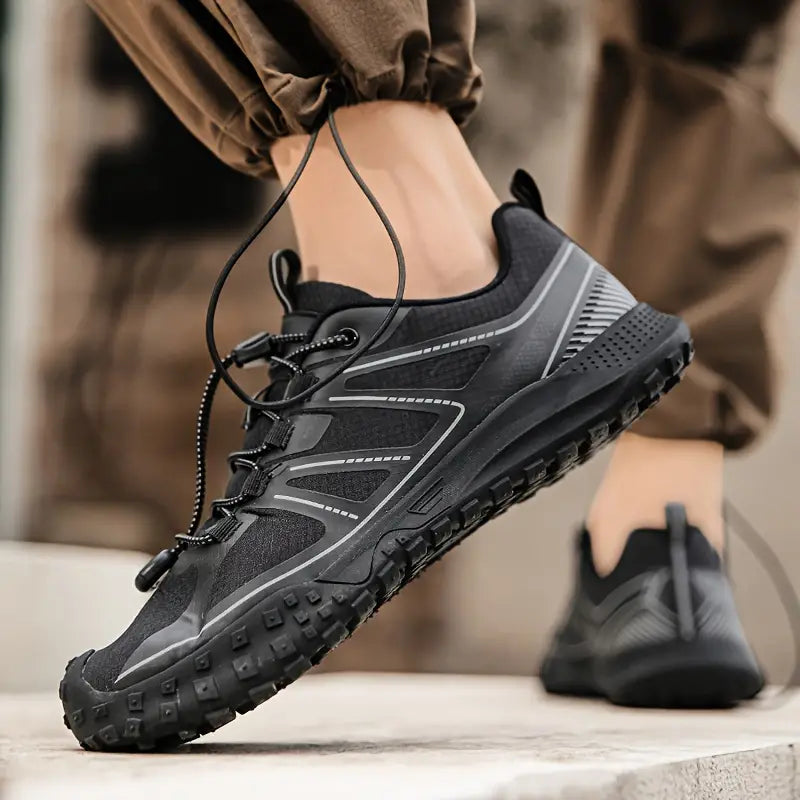 Stylish Women's Hiking Boots - PeakChic-Black-6.5-State of Style