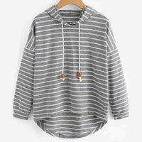 Stylish Women's Hoodie - Liana-Grey-S-State of Style