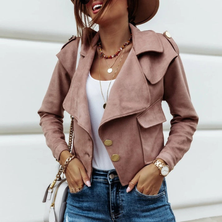 Stylish Women's Jacket | Perfect for Any Occasion-Khaki-S-State of Style
