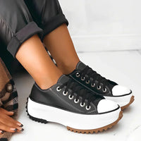 Stylish Women's Platform Sneakers – Arlette-Brown-5-State of Style