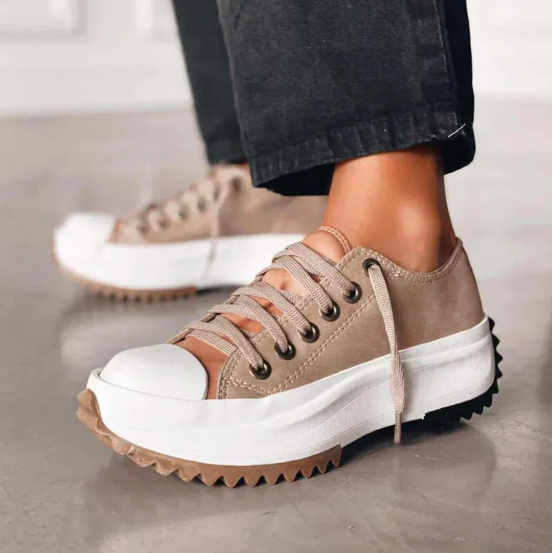Stylish Women's Platform Sneakers – Arlette-Brown-5-State of Style