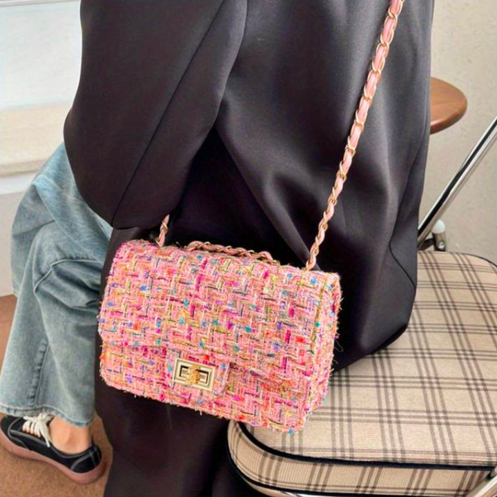 Stylish Women's Shoulder Bag - Livia-Pink-State of Style