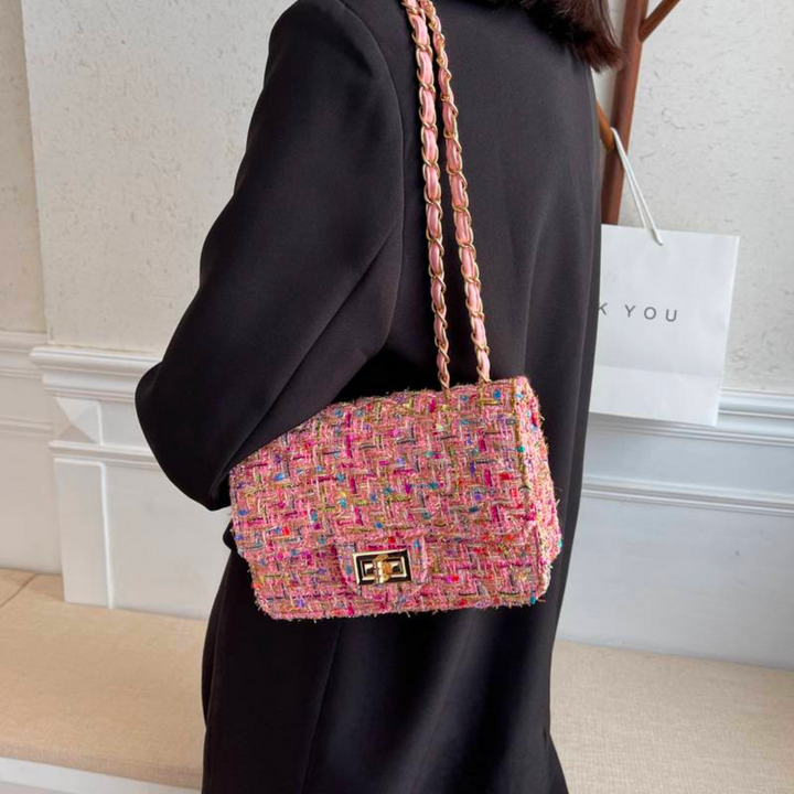 Stylish Women's Shoulder Bag - Livia-Pink-State of Style
