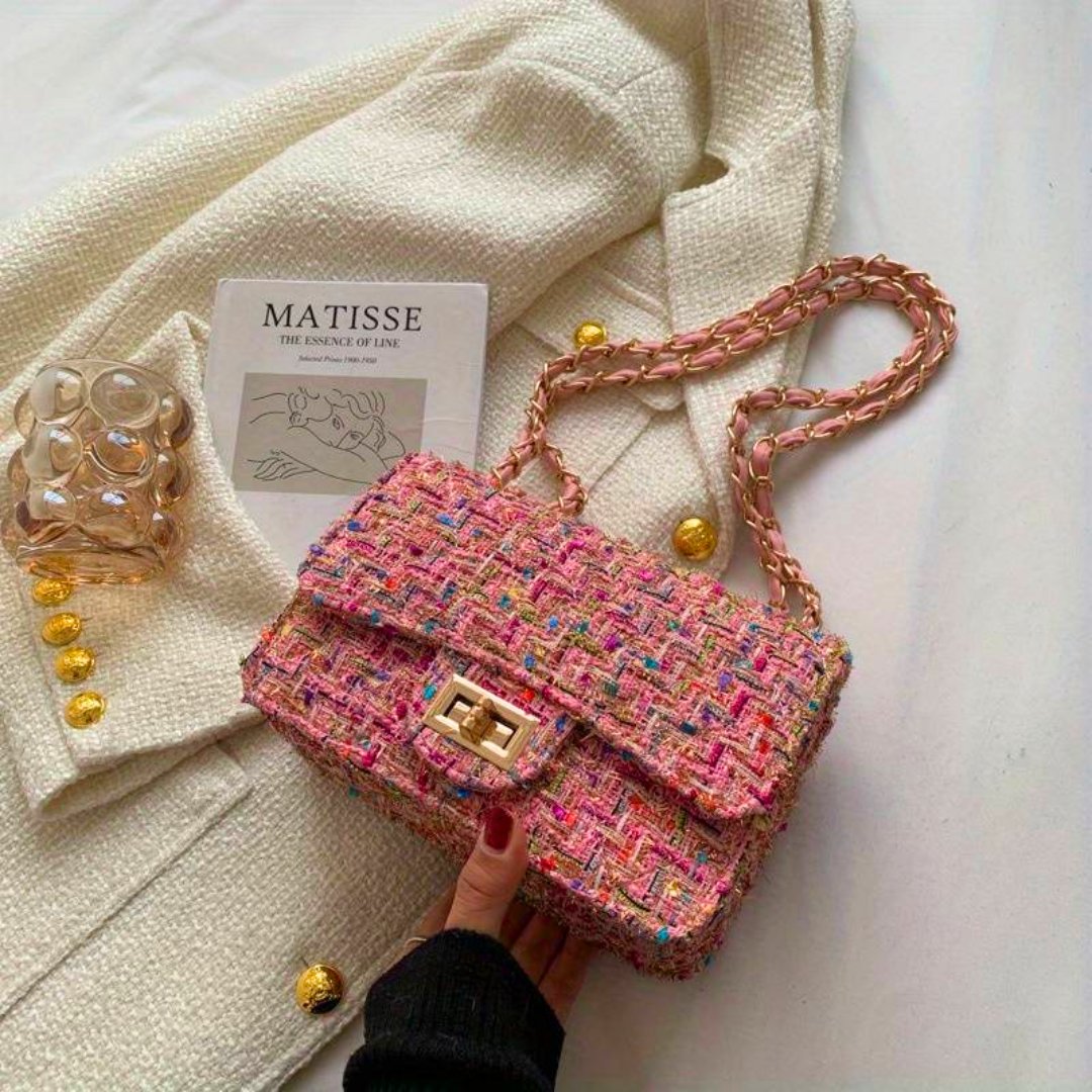 Stylish Women's Shoulder Bag - Livia-Pink-State of Style