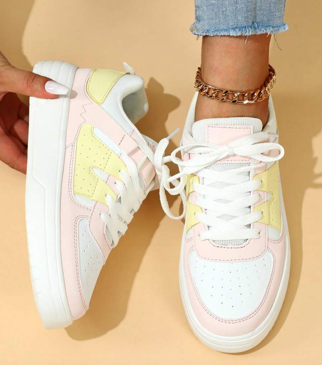 Stylish Women's Sneakers - Naya-Rainbow 2-5-State of Style