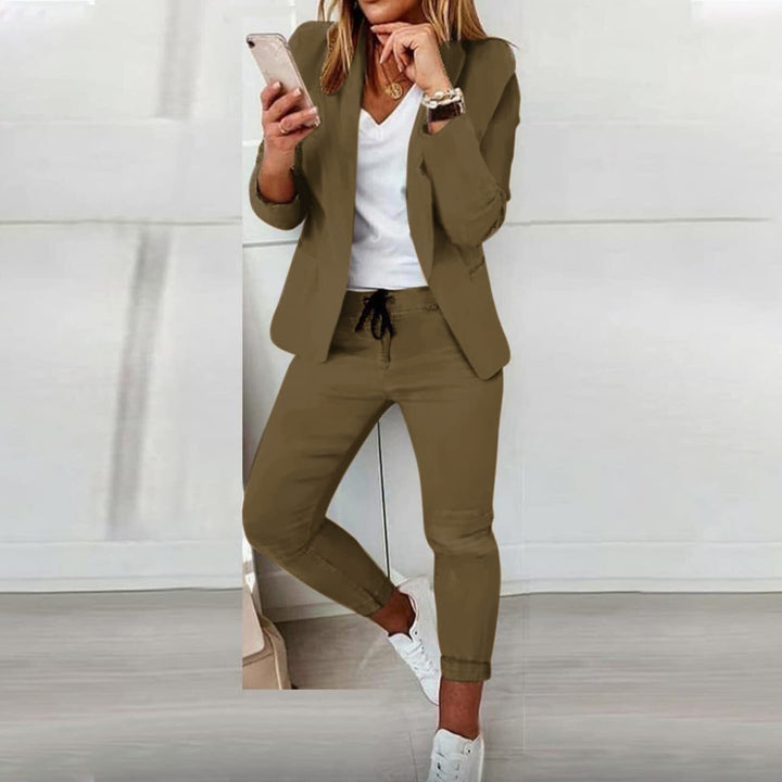 Stylish Women's Suit - Isabelle-Green-S-State of Style