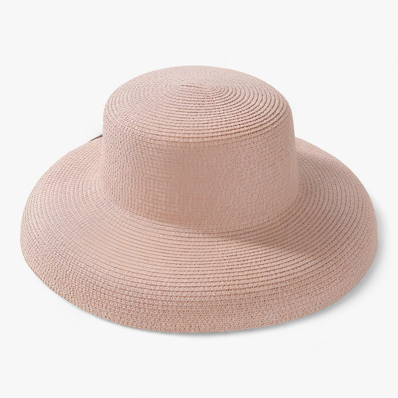 Stylish women's summer hat in light Panama style – Belinda-Pink-State of Style