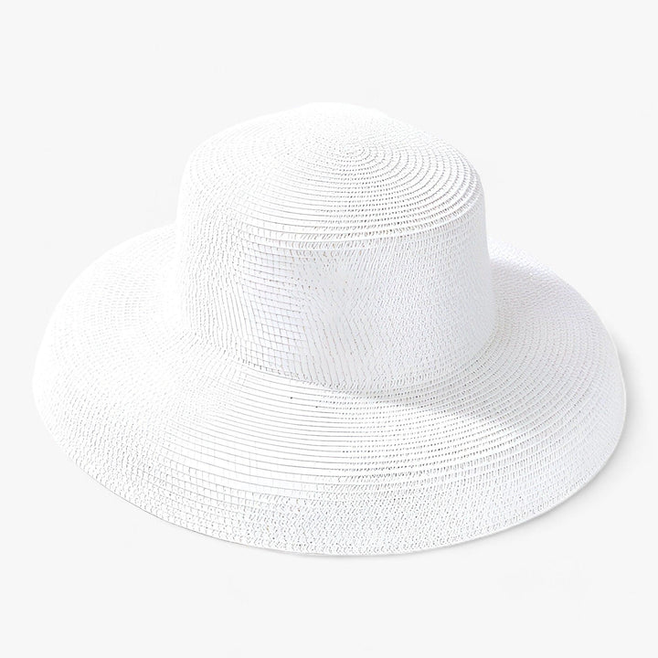 Stylish women's summer hat in light Panama style – Belinda-White-State of Style