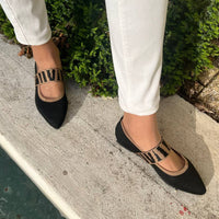 Stylish women's summer shoes with a pointed toe - Lina-3.5-Beige-State of Style