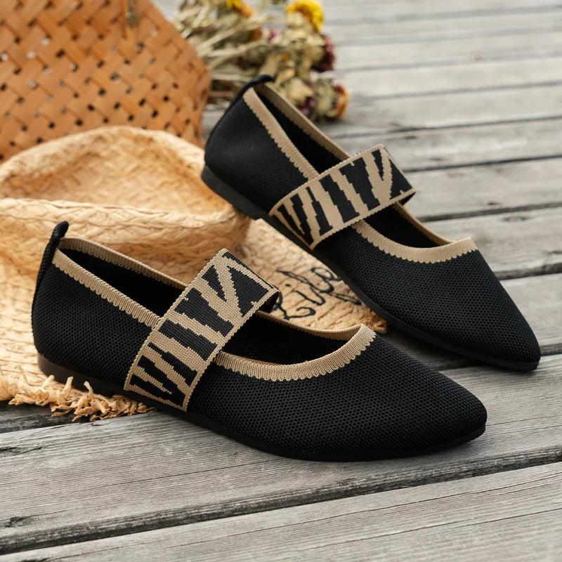 Stylish women's summer shoes with a pointed toe - Lina-3.5-Beige-State of Style