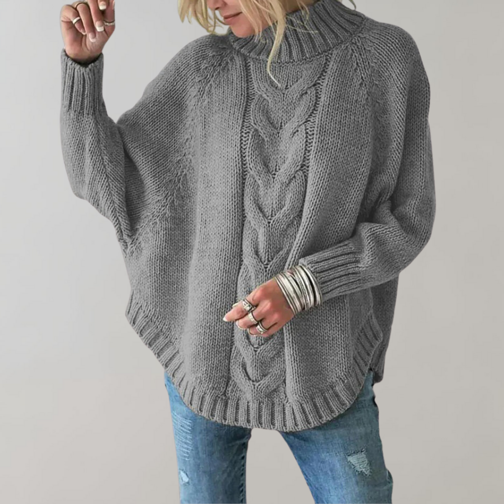 Stylish Women's Sweater - Celeste-Grey-S-State of Style